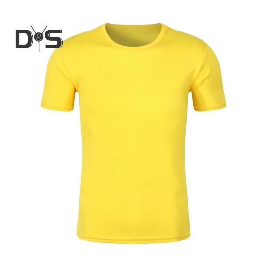 Унисекс Рекламная футболка С коротким рукавом О-образным вырезом Поглощение пота Быстросохнущая Мягкая Дышащая Сплошной цвет DIY Печатный Эластичный Спорт Встреча с волонтерами L 778₽