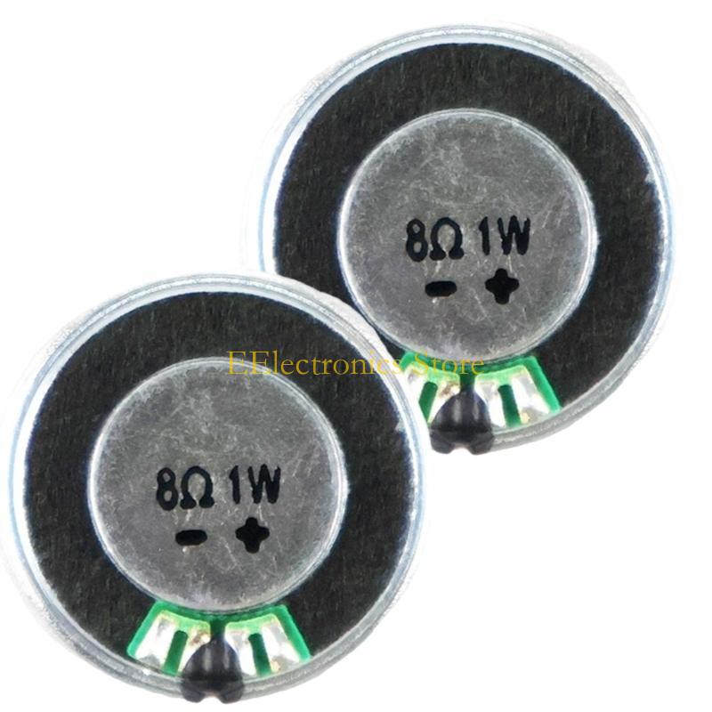 B03C Powerful 28mm Full Frequency Speakers Strong Magnets 8Ohm 1W Speakers Pair for Auditory Loudspeaker 2PCS