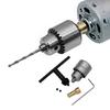 Micro Motor Drill Chuck Clamping Ranges 0.3-4mm Electric Motor Shaft 3.17mm Drill