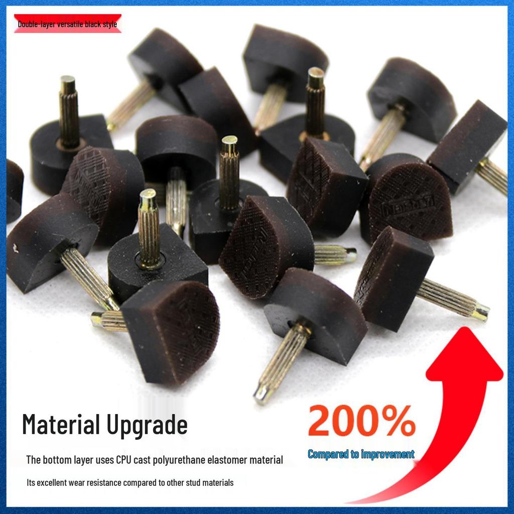 Silent, Anti-Slip Heel Taps for Women's High Heels – Wear-Resistant, Soundproof Shoe Repair Accessories.