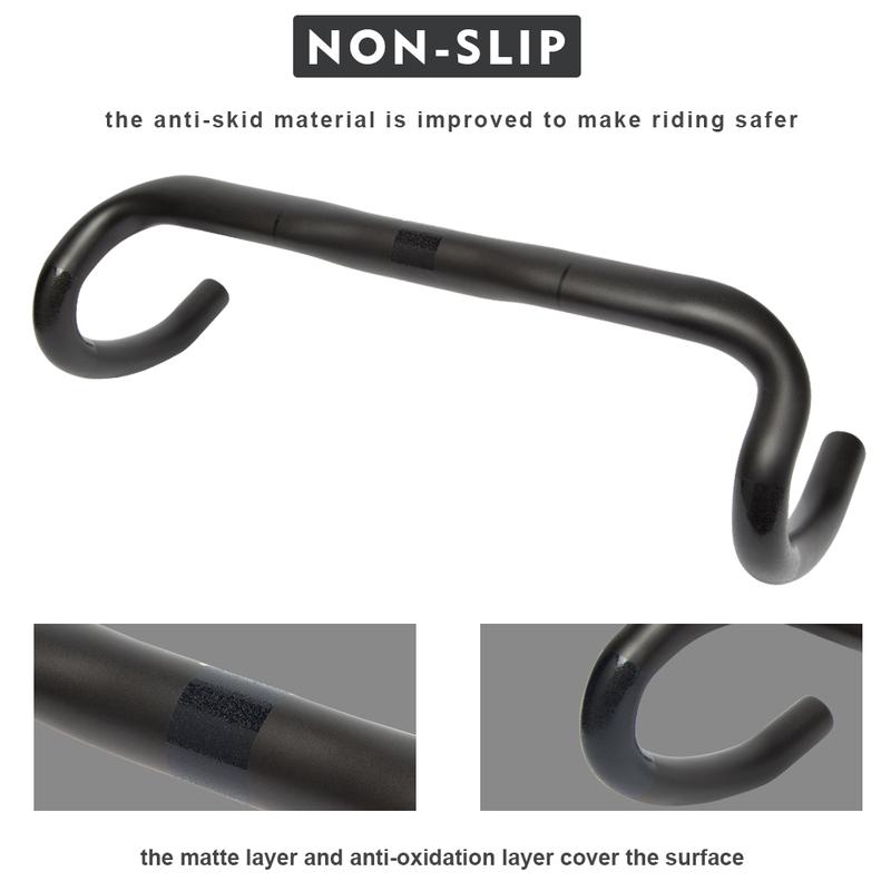 RXL SL Carbon Road Handlebar Racing Bike Handlebars 31.8*380/400/420/440mm Carbon Drop Bars for Bicycle Handle Bar Accessories