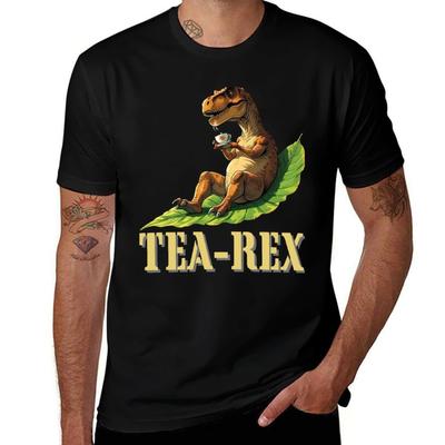 Tea Rex Tshirt Clothing Anime Summer Clothes Essential T Shirt Tee Shirts For Unisex