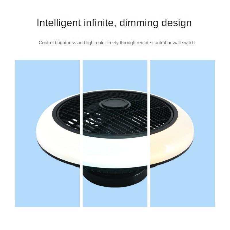 Household Integrated Electric Fan Light 45*20cm Modern Minimalist And Creative Fan Light Living Room Silent Ceiling Fan Lamp