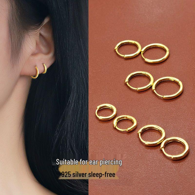 Sterling Silver Ear Cuff Earrings for Women 2022 - Trendy, Cool, and Domineering Hoops