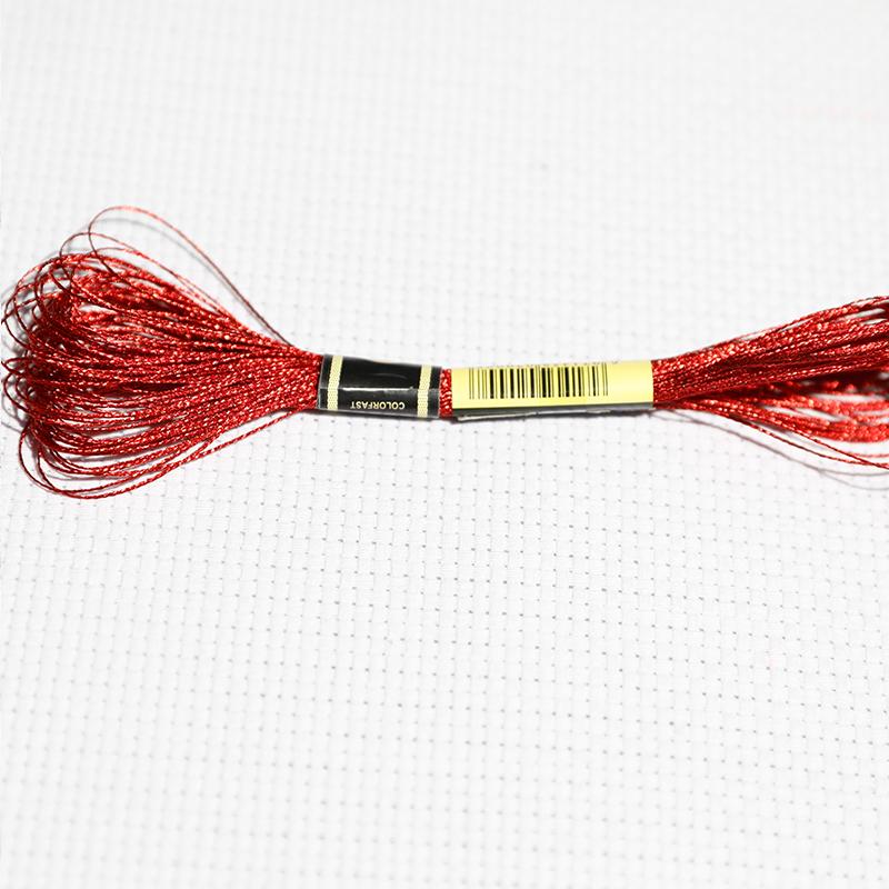 16M/roll Multi-color Gold And Silver Thread Computer Embroidery Gold Thread DIY Cross-stitch Metal Thread TJ20500