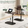 Portable Livingroom Side Table Bedroom Lazy Laptop Desk Adjustable Laptop Desk Foldable 90 Mobile Lift Office Computer Desk