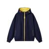 Men's Trendy Color Block Zipper Hoodie - Autumn/Winter Casual Loose Fit