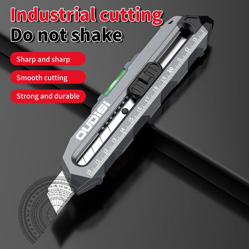 Pocket Knife Box Knife Practical Knife Telescopic Suitable for Home Office, School Stationery Knife Paper Art Knife