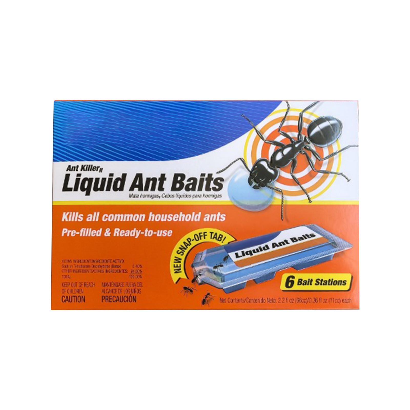 

Ant - Жидкость эффективно уничтожает муравьев - 18 станций для подсчета эффективно уничтожает муравьев в помещении 20 мл One Size