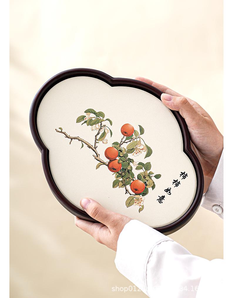 Water Absorbent Tea Tray - Small Chinese Gongfu Tea Set Accessory and Coaster for Tea Ceremony.