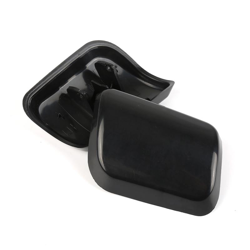 Para czarnych osłon spryskiwaczy reflektorów ABS OEM prawa lewa do VOLVO XC90 Series 2002-2006 OE 30698209 Akcesoria samochodowe
