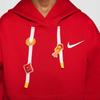 Nike Hoodie Pullover Long Sleeve Kids Tops Red IH0982-657