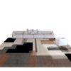 French Modern Luxury Black & White Plaid Carpet for Living Room & Bedroom