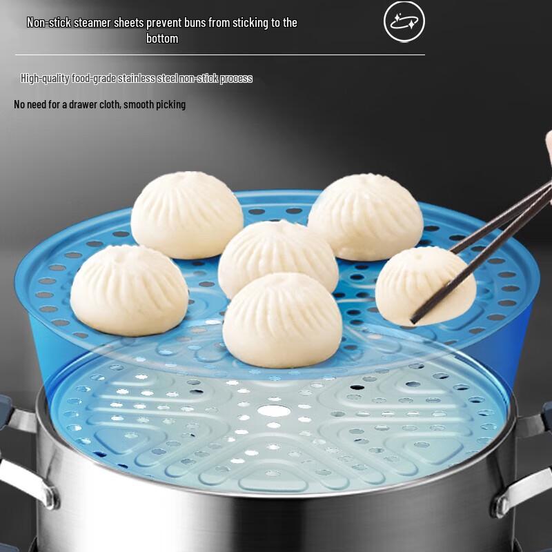 Supor 3-lagiger Dampfgarer & Suppentopf aus Edelstahl