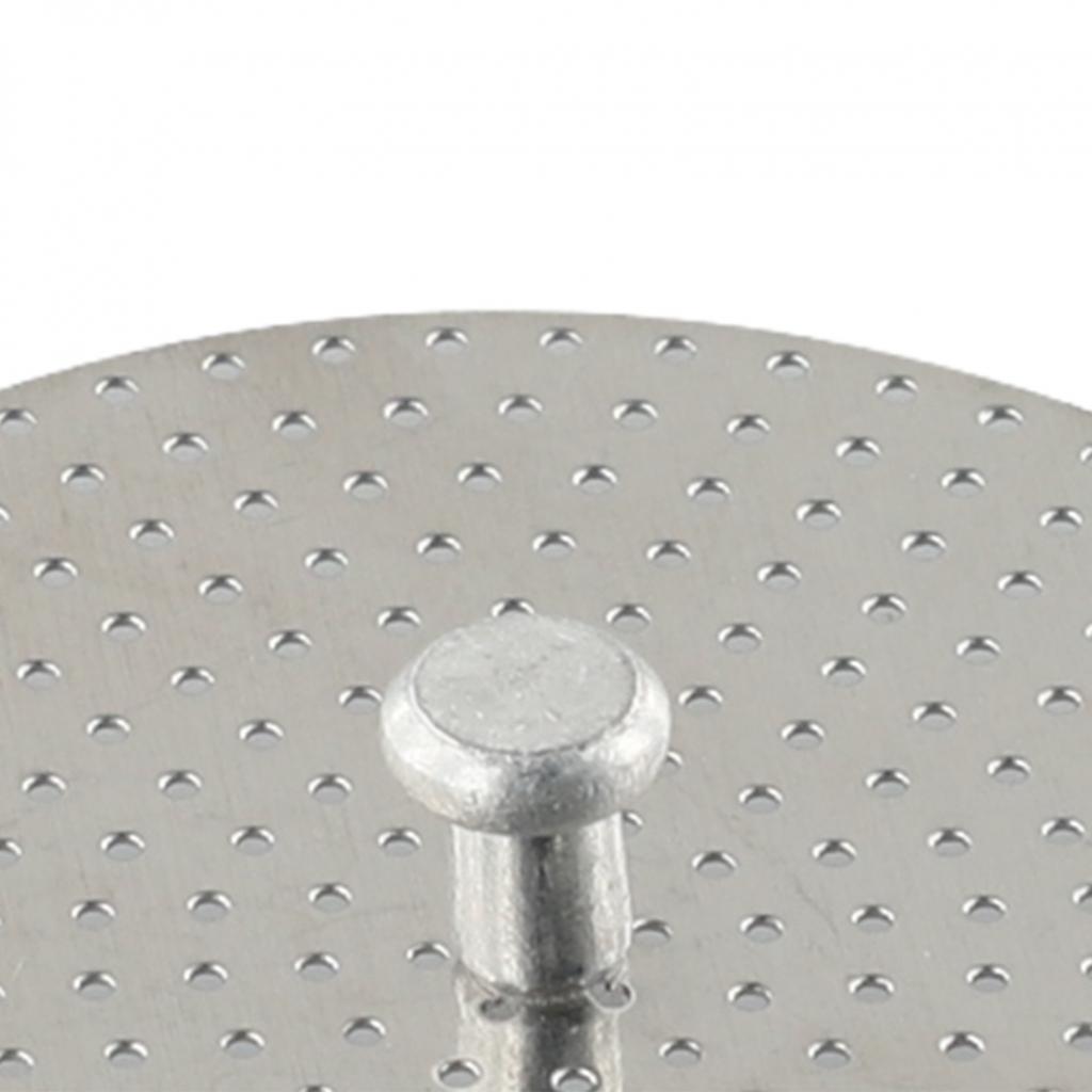 Premium Stainless Steel Moka Pot Filter Screen Silvery (4/6 Cup Capacity)