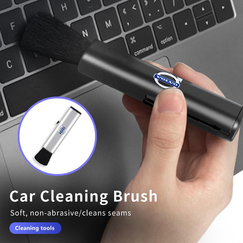 Car Air Vent Cleaning Soft Brush Car Interior Crevice Dusting For Volvo V60 V90 S60 S80 S90 C30 XC40 XC60 XC70 XC90 V40 CT9
