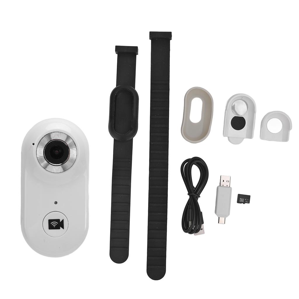 Pet Collar Camera with 8G Memory Card HD 1080P Mini Cat Dog Video Record Action Camera for Outdoor