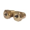 2Pcs Brass Side Post Terminal M10 M6 M8 Threads Stud Battery Post Connector