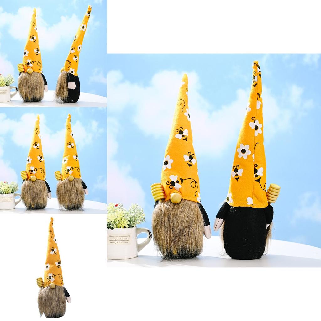 Bee Festival Faceless Doll With Handmade Crafting For Christmas Celebration And Gifts