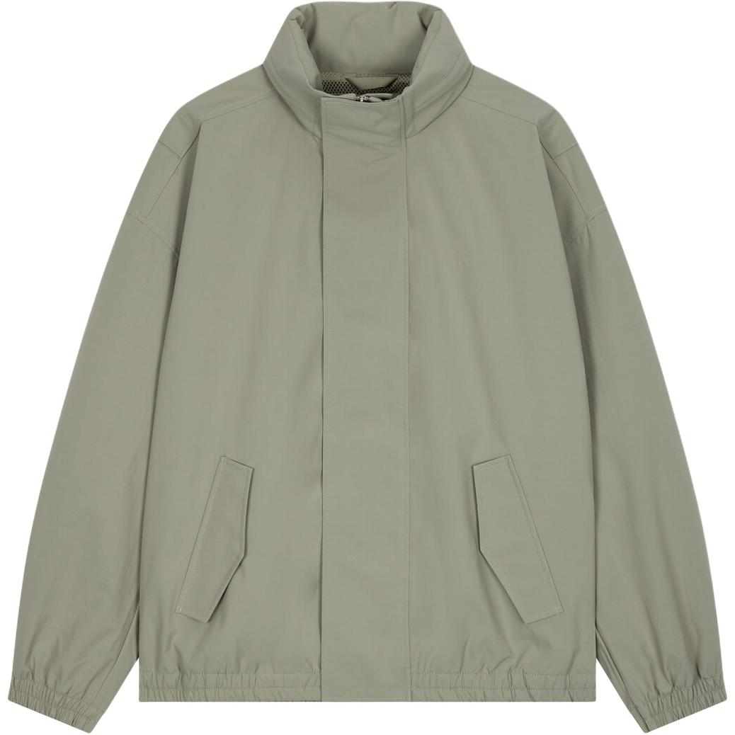 

Calvin Klein Solid Color Foldable Hooded Loose Long Sleeve Jacket Men jackets Khaki J327060-PK8 XXL