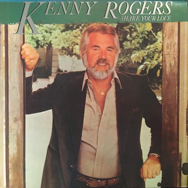 

LP Record KENNY ROGERS - Share Your Love LBG30339 Liberty 1981 UK Rock Used