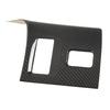 Central Control Gear Shift Panel Frame Carbon Fiber Gear Shift Panel Cover Trim Replacement for Subaru BRZ Glossy