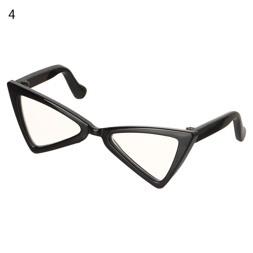 Doll Accessories Optionally Cools Triangle Frames Mirror Photograph Props Cat Glasses Pet Eyeglasses Dog Sunglasses