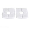 12Pcs Cat Water Fountain Filters Activated Carbon Cat Fountain Filter Replacement for Square Cat Water Fountain Inside