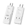Wall Outlet Extension Electrical Socket 180 Degree Plug Adapter Mexico Canada Travel Adapter Portable Power Adapter