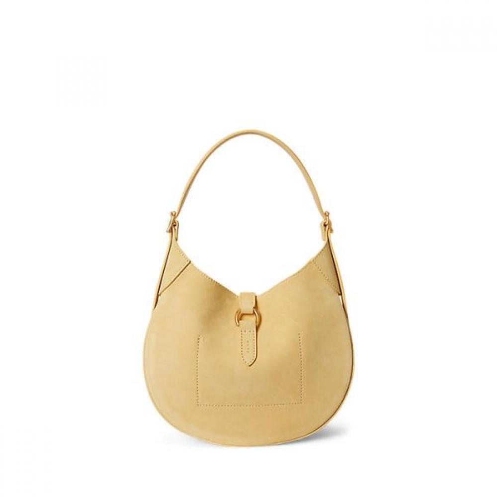 Polo Ralph Lauren Women S Suede Small Shoulder Bag wapoBag02v20223700