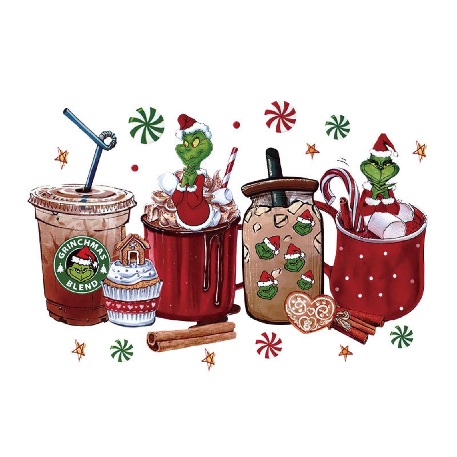 

Рождественский Greentown Горячее тиснение Узор Печать на одежде Горячее тиснение Офсетная печать Зеленые волосы Ke Style Горячее тиснение One Size