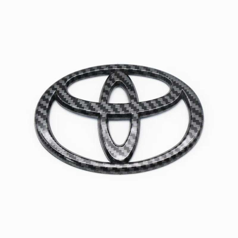 Toyota Logo Merke Foran og Bak Logo Klistremerker For Toyota RAV4 Camry Corolla Ralink Yaris Ruizhi Highlander Bagasjerom Logo Klistremerker