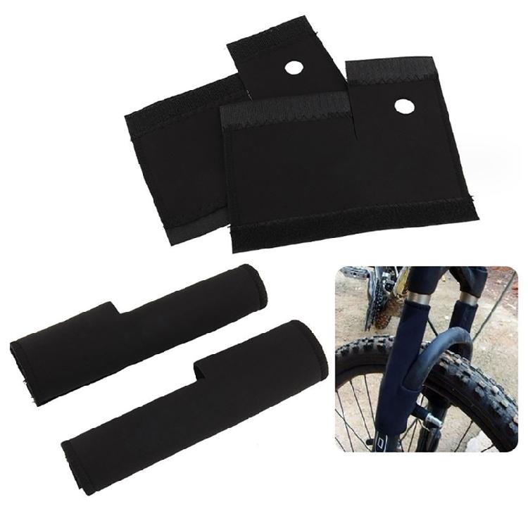 1pair Bicycles Front Fork Sleeve Replacement Mountain Bike Front Fork Protective Pad Frame Wrap cover guards Enduring