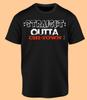 Straight Outta Chi-Town Chicago Illinois Cotton Shirt Black History Month Represent Mothers Day Fathers Day Gifts Juneteenth