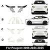 For Peugeot 3008 2024-2025 Headlight B Pillar Rearview TPU Transparent Protective Film PPF Sticker Anti-scratch FilmGood Product