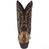 2025 Autumn Winter Newest Men Boots High Heel Iron Head Embroidered Serpentine Western Cowboy Boots Men Pointed Toe Slip-On Boots
