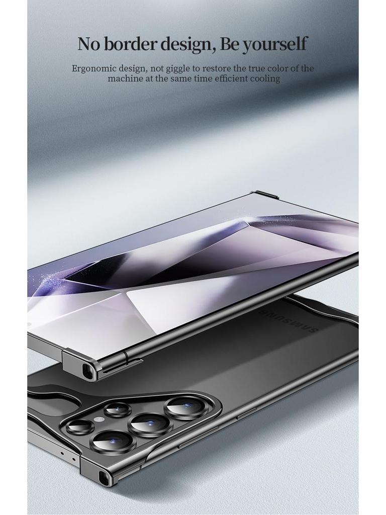 Universal Drop-Proof Samsung Ultra S25/S24/S23 Metal Corner Phone Case