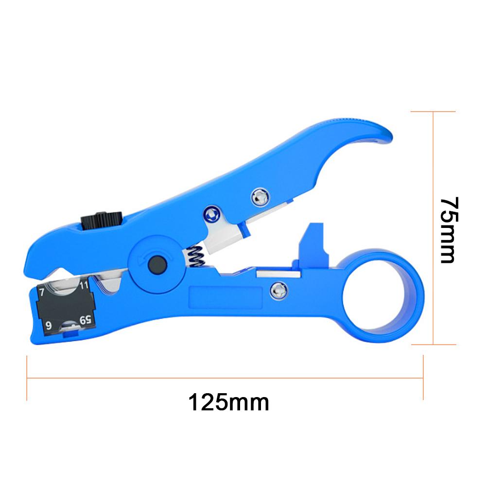 Multifunctional Cable Stripping Pliers Coaxial Cable Network Cable Coaxial Cable Flat Cable