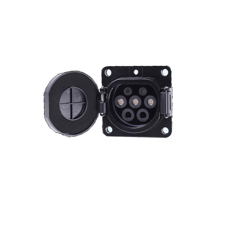 New Energy Vehicle AC/DC Charging Socket with Euro/US Connector