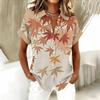 Blusa da Donna alla Moda e Casual, Maglietta a Maniche Corte Stampata