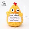 Hand-Woven Crochet Doll Positive Energy Potato Funny Vegetables Fruits Toy Emotion Expression Gift Pocket Hug Knitting Ornaments