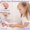 Kids Washable Makeup Beauty Kit Play House Toy Suitcase