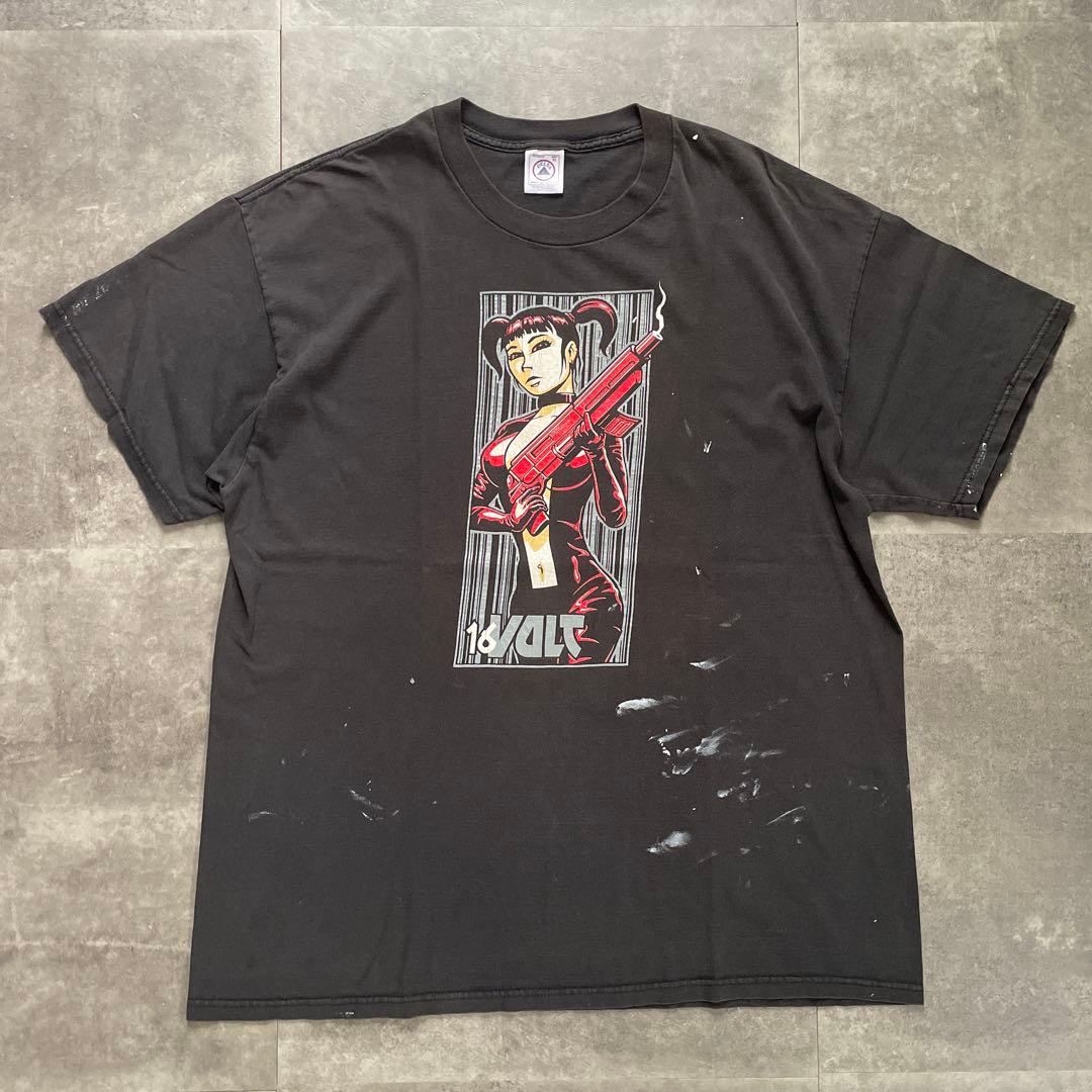 

[USED] Vintage 90s band t-shirt, 16volt, black