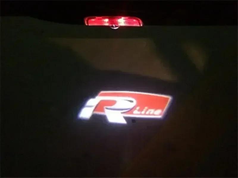 2PCS car LED logo door projection welcome light for VW R Golf 5 6 7 GTI GTD GTE 7N Touareg CC Passat B6 B7 B8 B9 C6 C7 C8 Tiguan