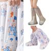 High Top Design Shoe Covers Disposable Water Resistant Boot Covers Overshoes Shoe Protectors Thickened Rain Shoes
