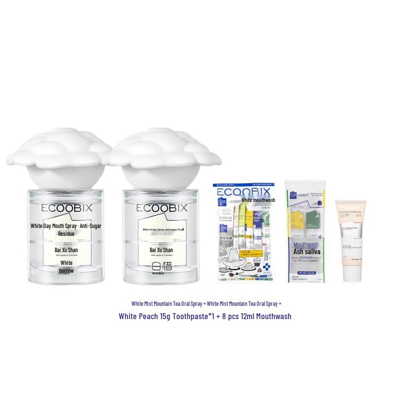 Baixi Oral Freshness Spray & Mouthwash Set