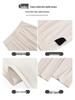 Women's High-Waisted Wool Wide-Leg Pants - Cozy Autumn/Winter Slimming Casual Trousers