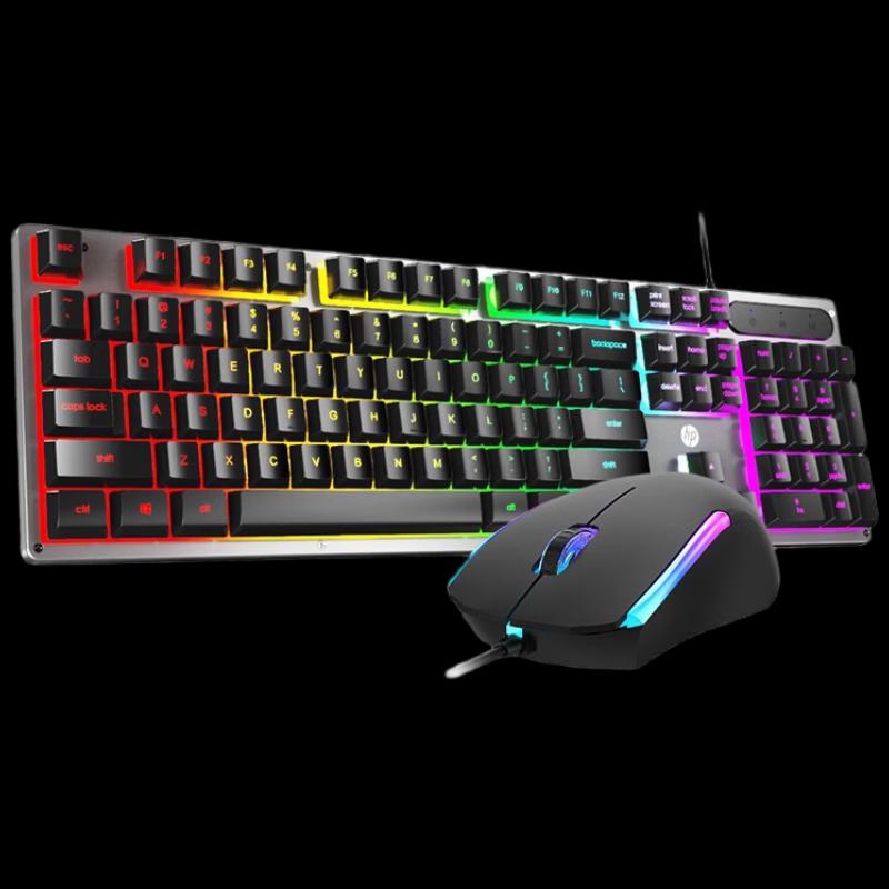 HP KM300f Wired Mechanical Gaming Keyboard & Mouse Combo