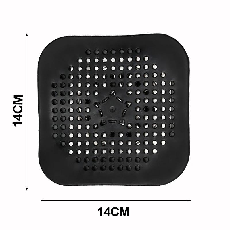 Filter Sink Plastic Mesh Sink Strainer Filter Bathroom Sink Strainer Drain Hole Filter Trap Waste Screen Kitchen Insulation Pads