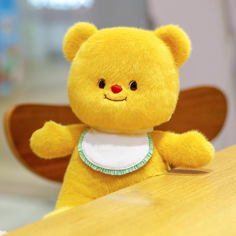 New Cute Butter Cloth Bear Plush Toy Dolls Boys and Girls Sleeping Children's Birthday Gifts